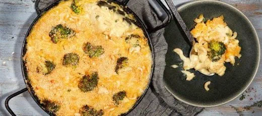 recipe image Baked Vegan Mac & Cheese