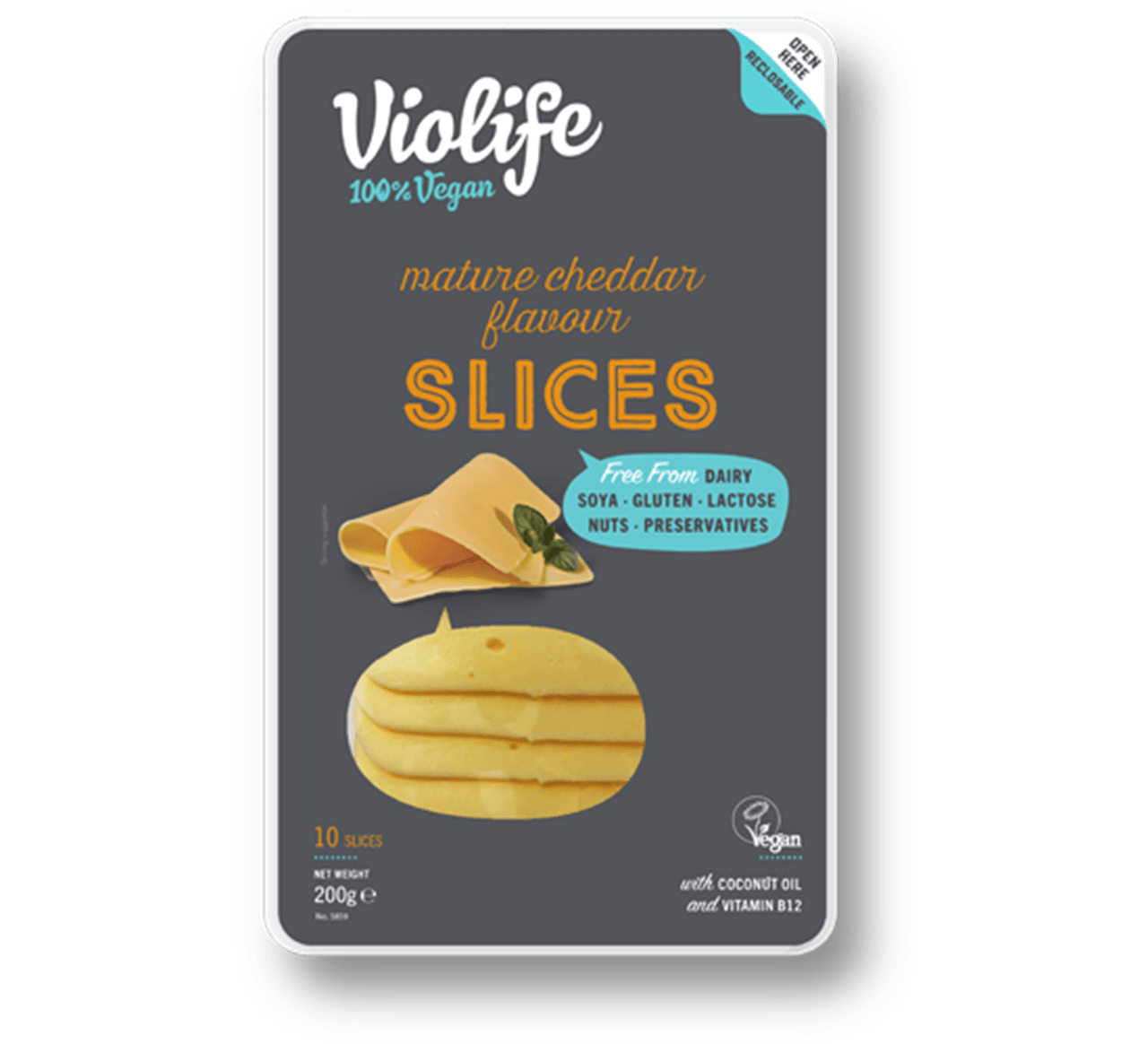 Violife Mature Cheddar Slices