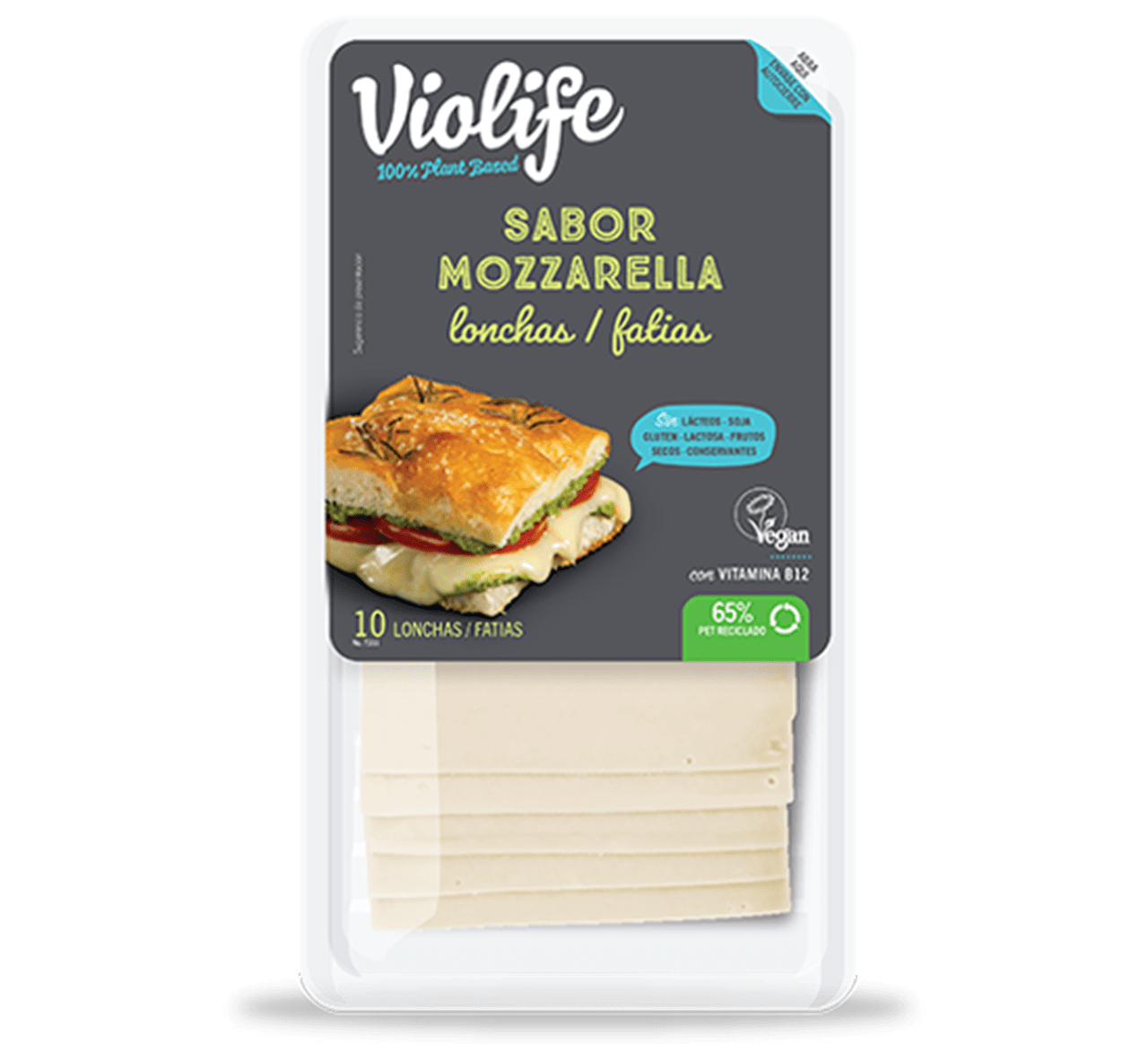 Violife Lonchas con Sabor a Mozzarella