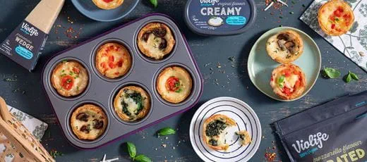 recipe image Canapes Calientes Con Verduras