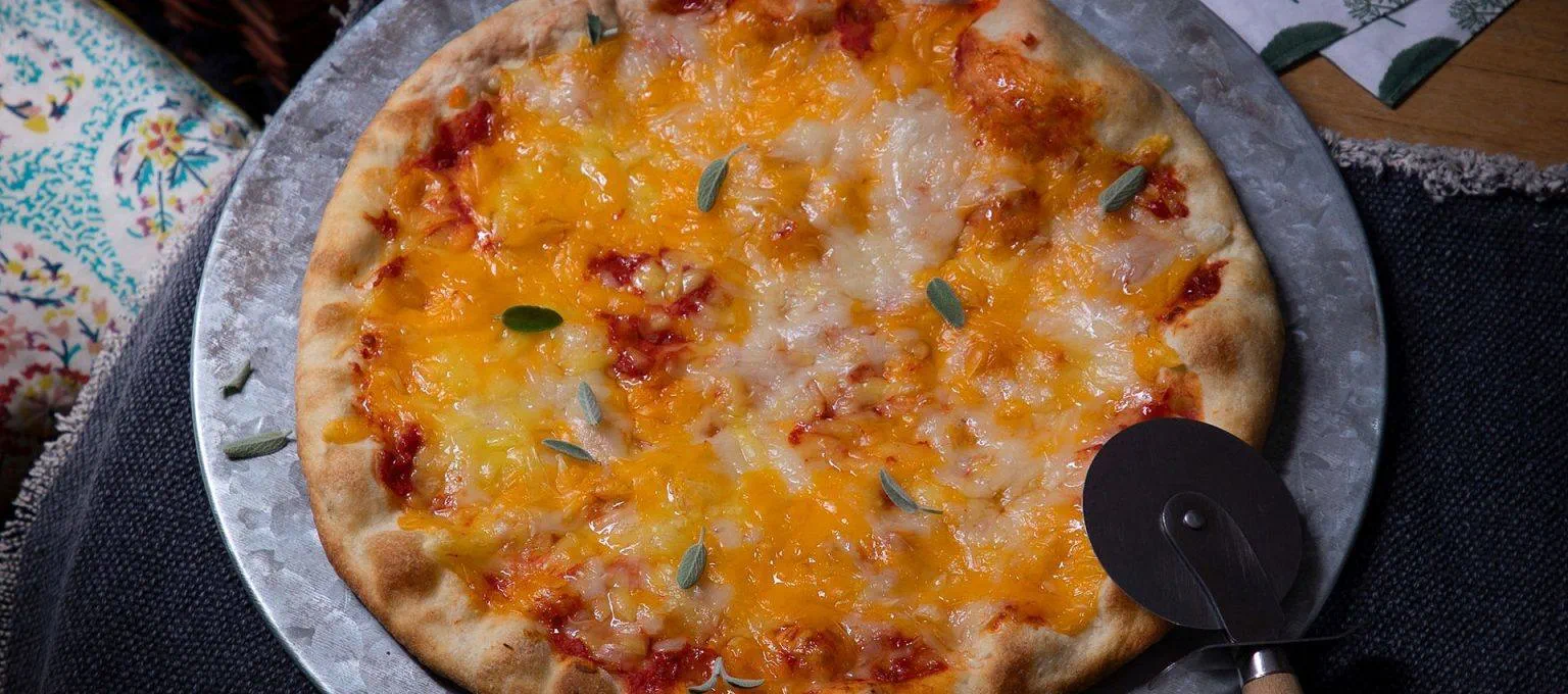 recipe image Pizza de Quesos