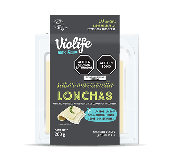 Violife Lonchas Sabor Mozzarella
