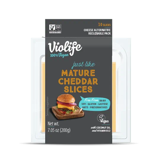 Violife Just Like Mature Cheddar Slices