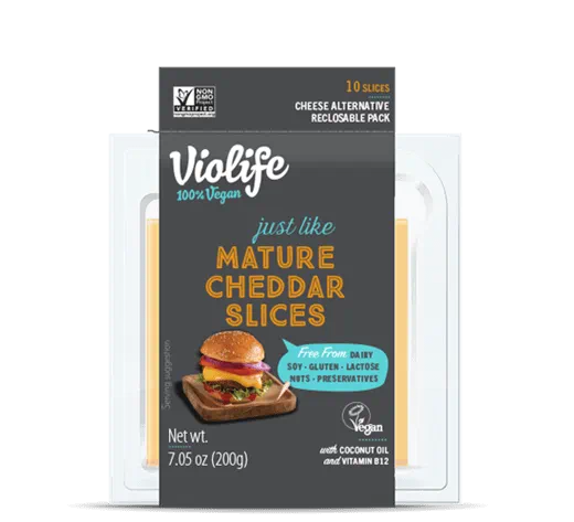 Violife Just Like Mature Cheddar Slices