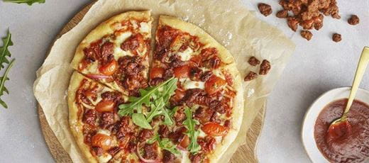 recipe image Helppo BBQ-pizza