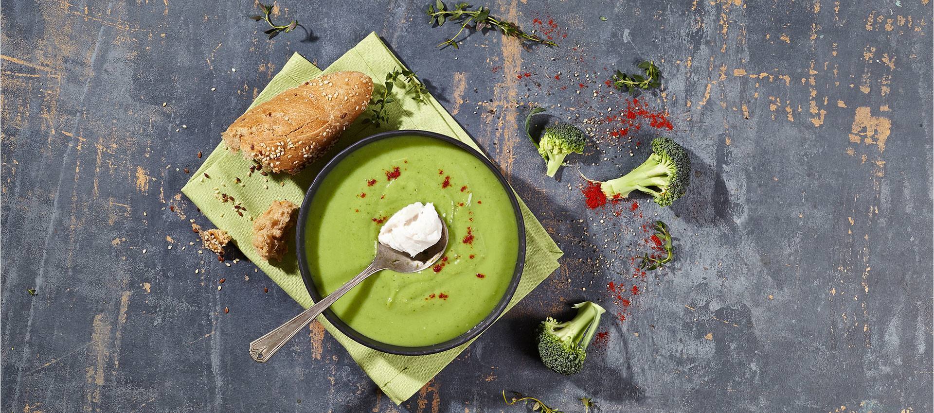 recipe image Soupe de broccoli vegan