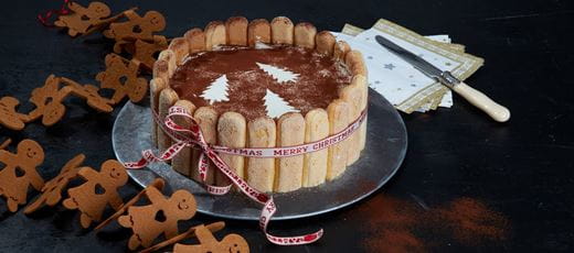 recipe image Tiramisu de Noël vegan