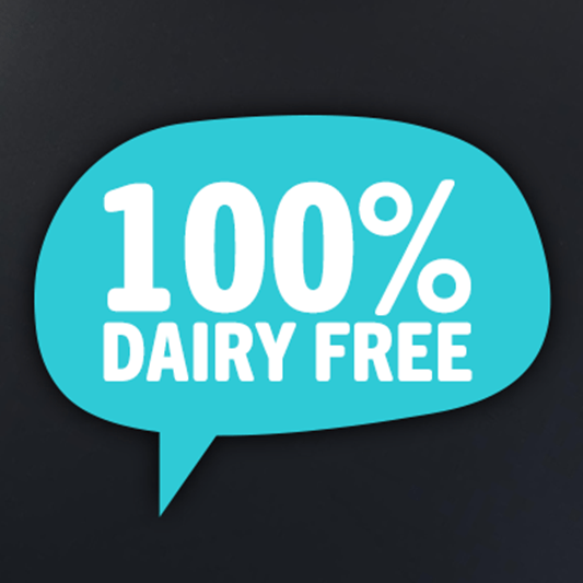 100 % sans produits laitiers