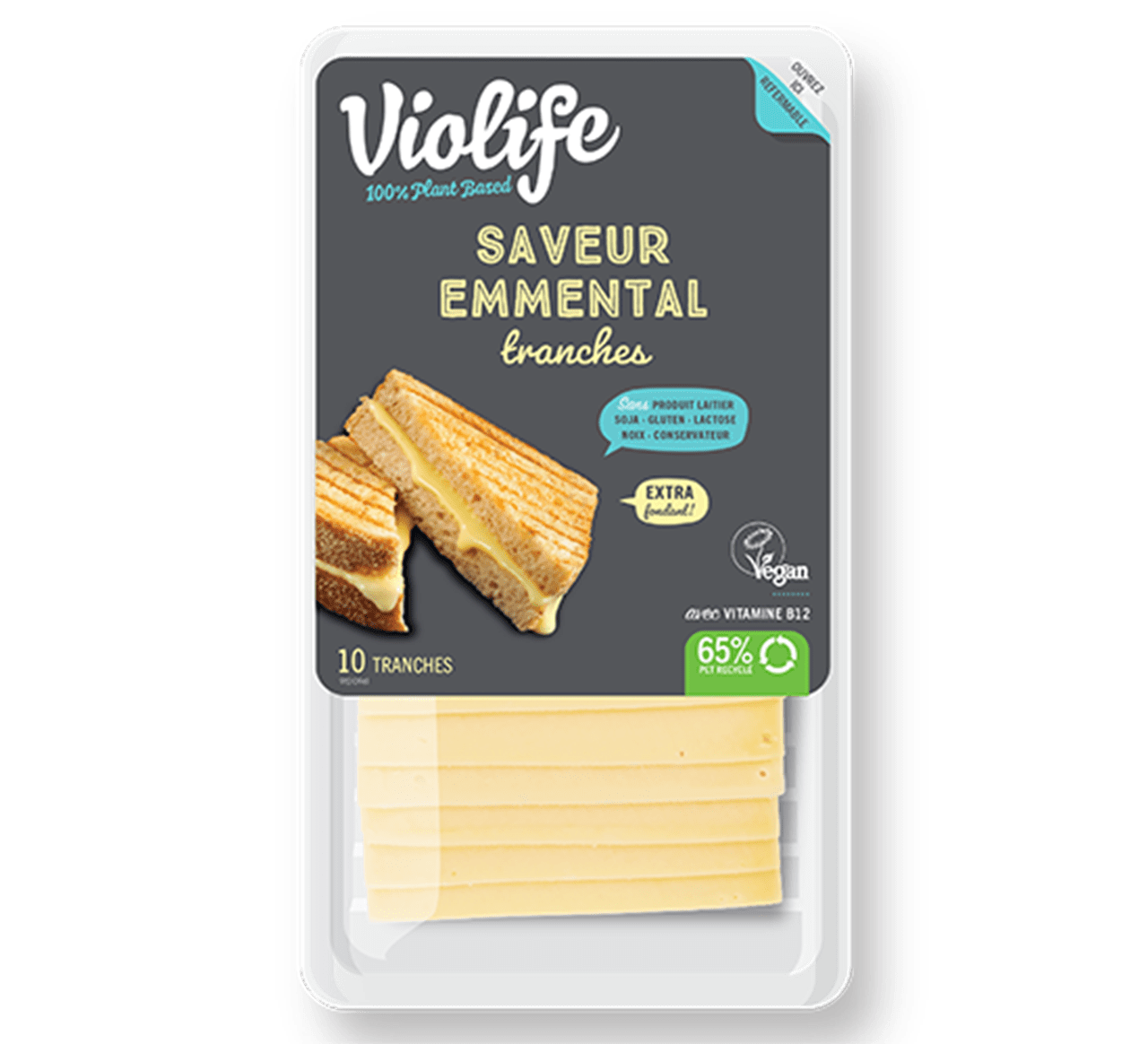 Violife tranches saveur Emmental