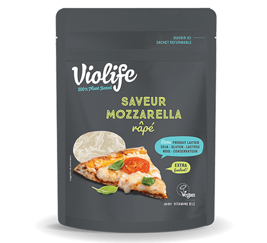 Violife râpé saveur mozzarella