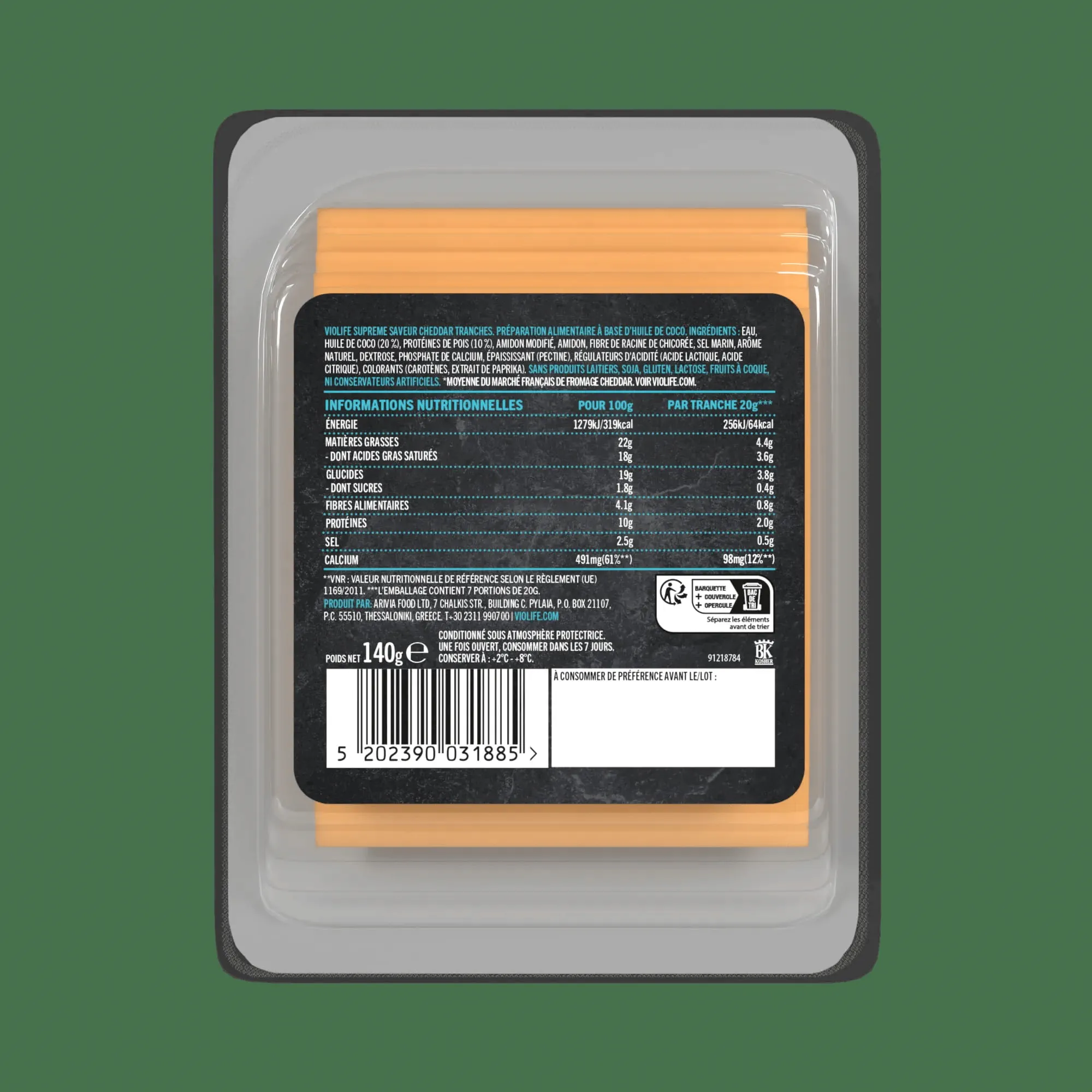 VIOLIFE PROTEINES SAVEUR CHEDDAR FR BOP