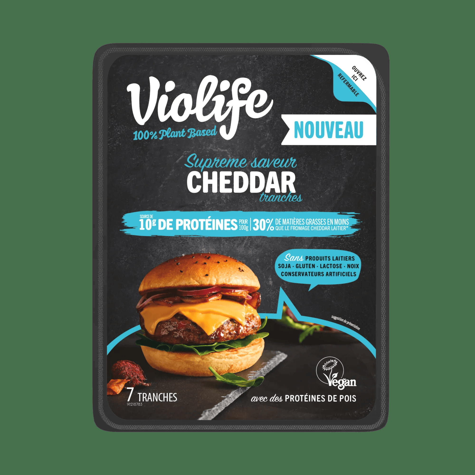 VIOLIFE PROTEINES SAVEUR CHEDDAR FR FOP
