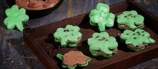 recipe image Macarons à la Menthe