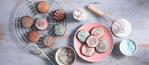 recipe image Cookies colorés