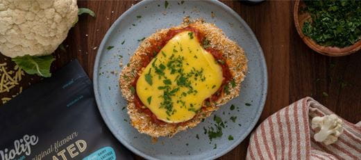 recipe image סטייק כרובית ברוטב טבעוני מוקרם