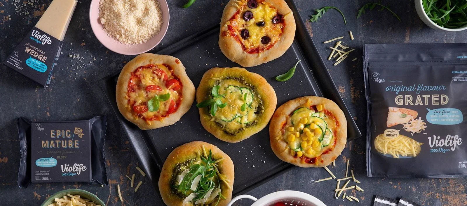 recipe image Mini Party Pizzas