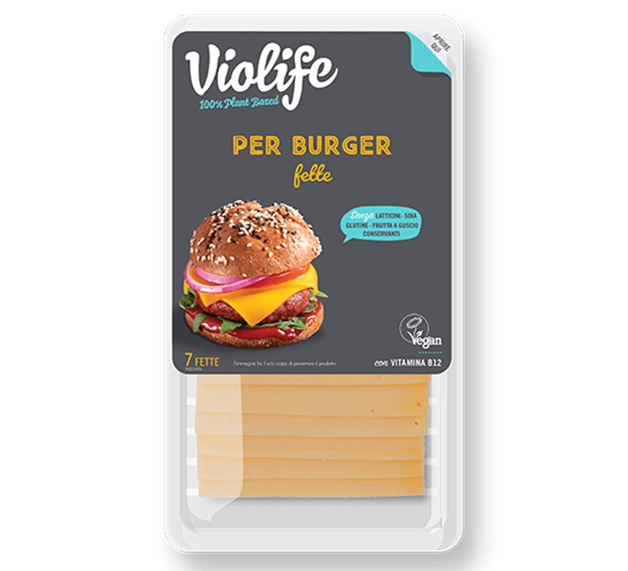 Violife Fette per Burger