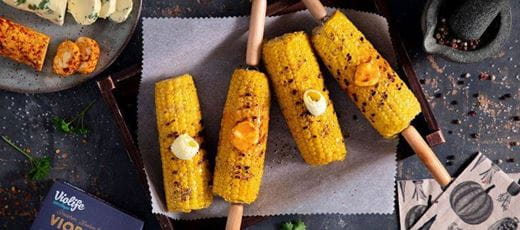 recipe image Gegrilde maiskolven