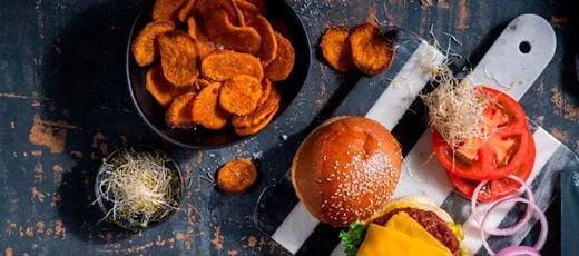 recipe image De dubbele ‘Beyond’ burger