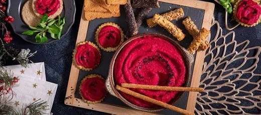 recipe image Rode Biet Hummus