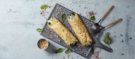 recipe image Naleśniki ze szpinakiem