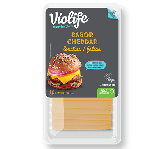 Violife Cheddar slices