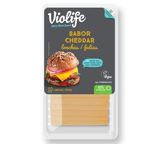 Violife Cheddar slices