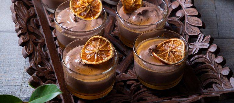 recipe image čokoládovo-pomarančové poháriky
