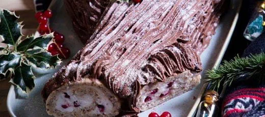recipe image Francúzska vianočná roláda Bûche de Noël