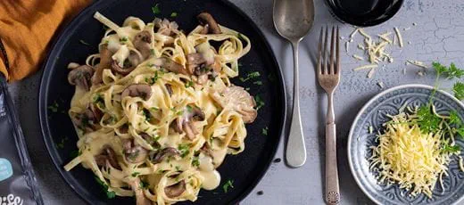 recipe image Pasta Med Svamp