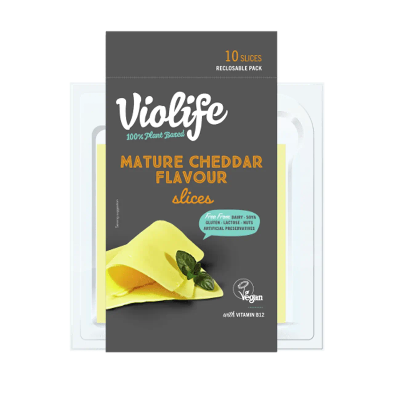 Mature Cheddar flavor slices