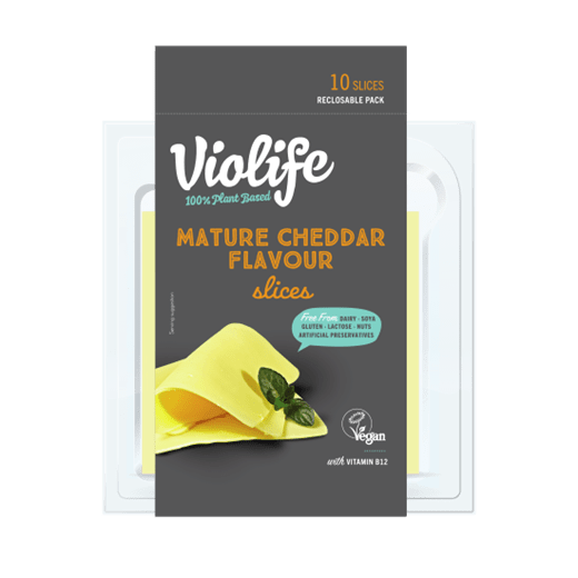 Mature Cheddar flavor slices