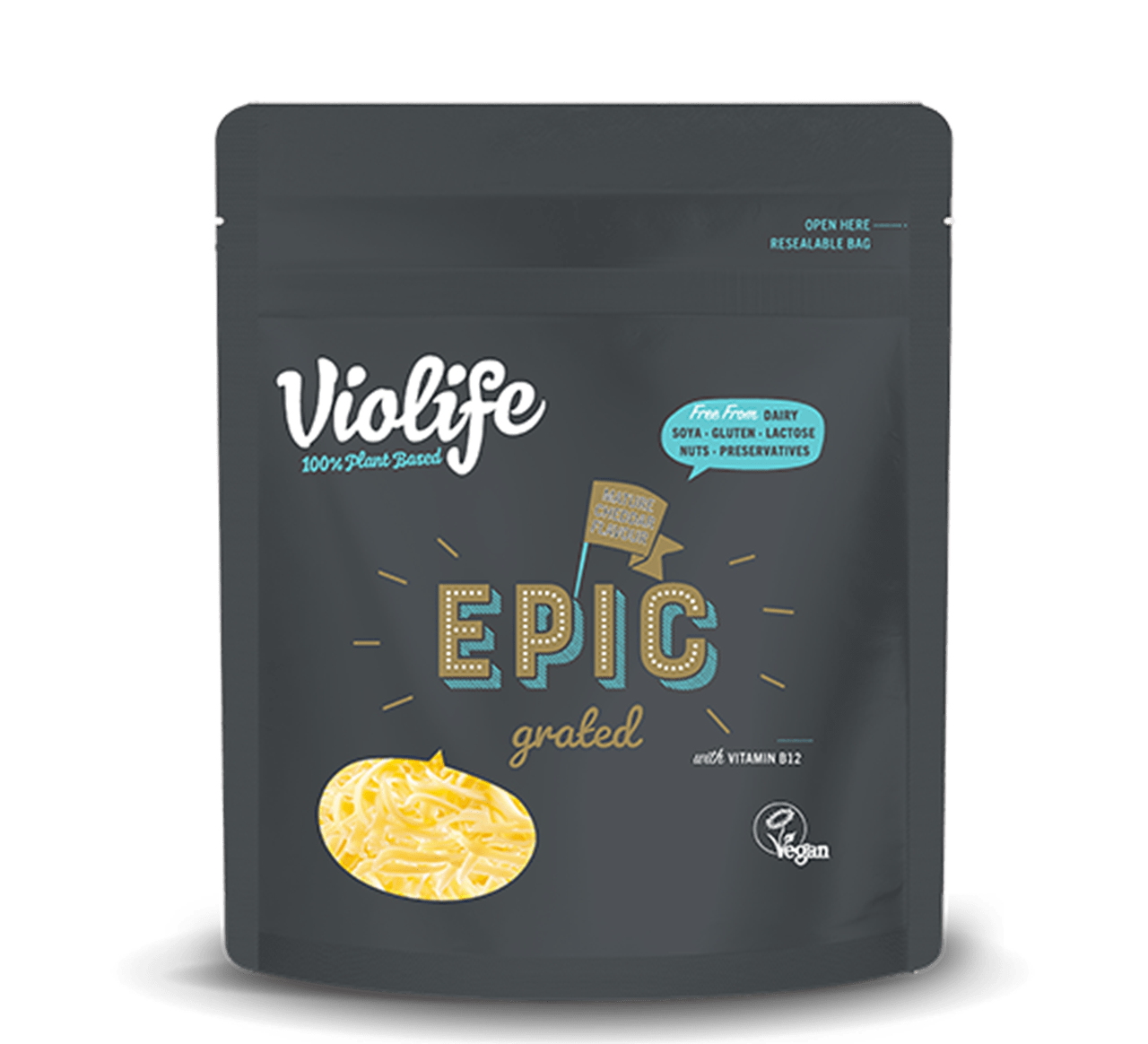 Violife Epic Mature Cheddar flavour Grated